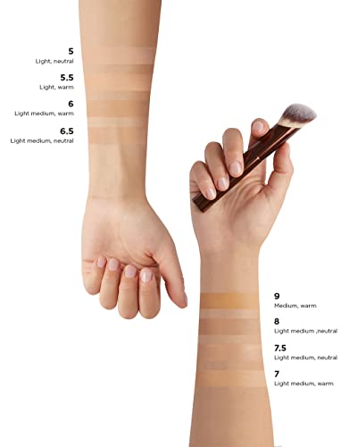 1 Fl Oz Liquid Foundation Shade 5 - Soft Glow, Moisturizing, Buildable Coverage