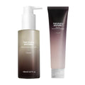 Black Rice & AHA Cleansing Oil & Gel Duo Set for Double Cleansing & Exfoliation