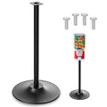 28-Inch Metal Gumball Machine Stand - Black, Single Variation