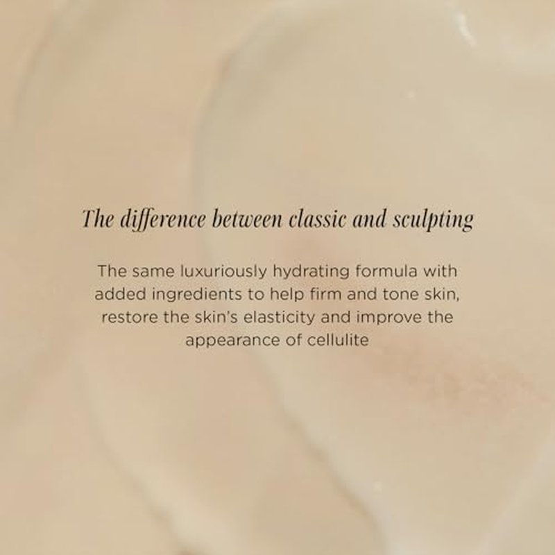 + Lux Unfiltered N¡Æ14 Sculpting, Firming, & Conditioning Body Cream for Women - Firming Body Lotion with Peptide Blend & Caffeine - Tones, Sculpts, & Hydrates - Vegan & Cruelty Free - Sandstone