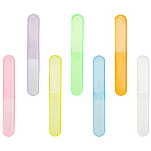 Hedume Travel Toothbrush Cases 35-Pack Portable Breathable Dust-Proof Organizer