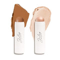 Julep Skip The Brush 2-in-1 Cream to Powder Highlighter & Contour Stick Set - Blendable, Buildable Color, Easy Application ? Sheer Glow & Melted Cocoa
