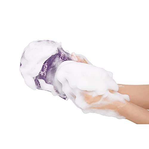 Gentle Touch Bubble Peeling Body Pad Set - Exfoliating Mitts for Body, 5 Pads
