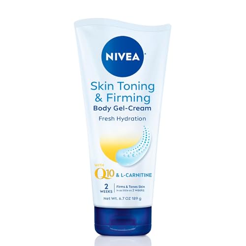 NIVEA Skin Firming & Toning Gel Cream, 6.7 Oz, Pack of 2