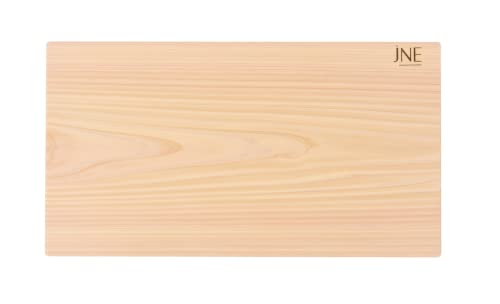 Hinoki Cypress Reversible Cutting Board 17.3" x 9.5" x 1" - Wooden Chopping & Serving Board, No Joint or Glue, Solid Japanese Cypress, Perfect Gift