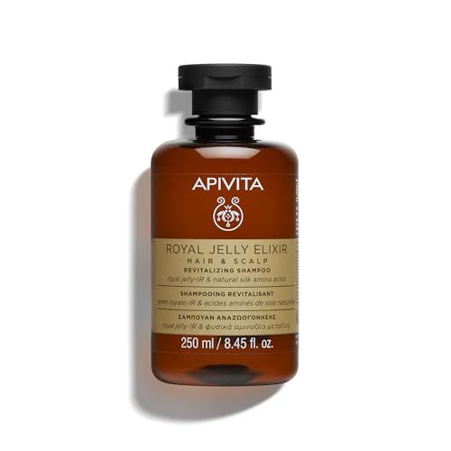 Revitalizing Hair Shampoo with Royal Jelly & Natural Silk Amino Acids - Sulfate & Silicone Free