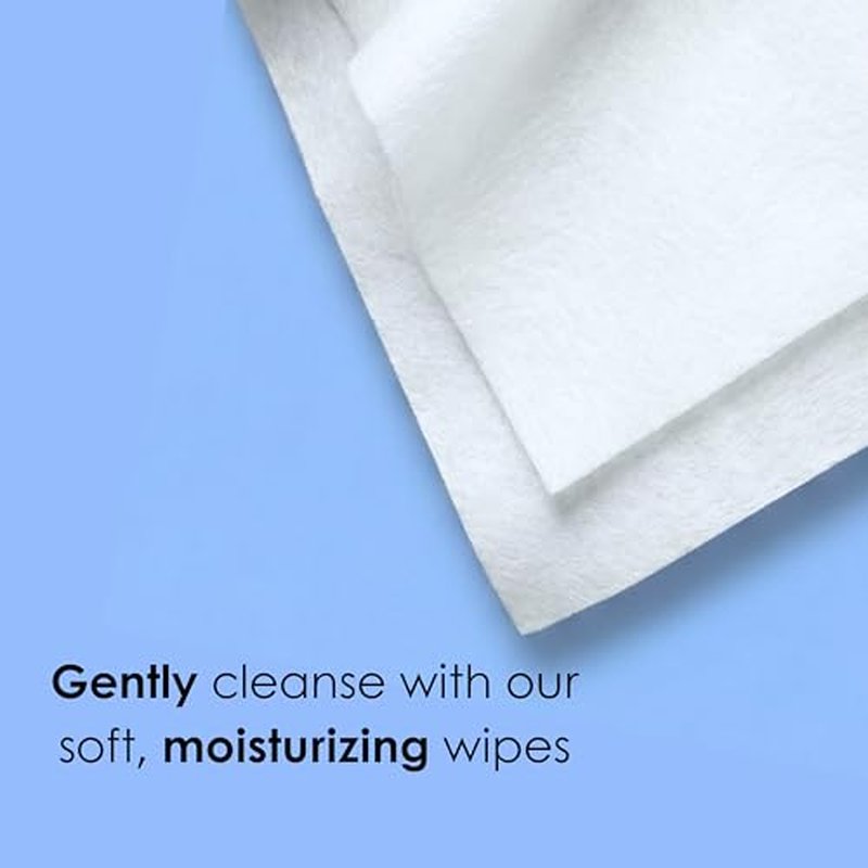 Global Beauty Care Retinol Makeup Remover Wipes - Gentle Daily Facial Cleansing Wipes for Sensitive Skin, Anti-Aging, Hydrating & Renewing For Radiant Smooth Skin, Travel-Friendly, 60 Count (2-Pack)