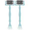 Olivia Garden Comb Cleaner 2-tools-in-1 (Pack of 2)