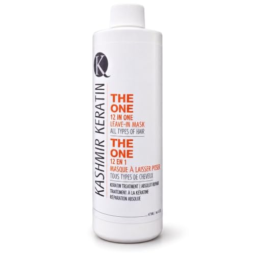 Kashmir Keratin Leave-In Conditioner 16 Fl Oz - 12-in-1 Hair Treatment Spray for All Hair Types
