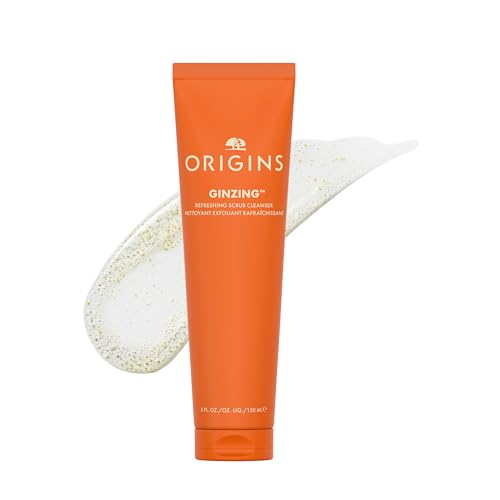 Origins GinZing Gentle Exfoliating Cleanser 5 Fl Oz – Brightening & Pore Refining