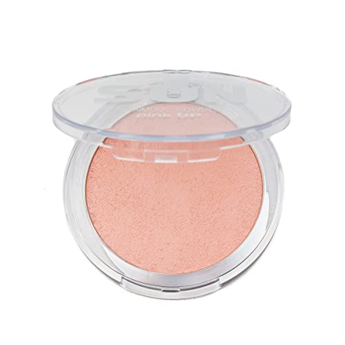 Pink Up | Luminous Powder |Highlighter | Enhances glow & defines features | Light-reflecting finish for radiant skin | Highlighter makeup | Makeup | Silky texture | Illuminate | Model PKIP07