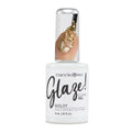 Cuccio Glaze Soak-Off Gel Nail Polish Topper - Goldy (Gold Speckle Glitter) - LED/UV Cured Glitter Top Coat, 0.50 oz