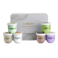 6-Piece Body Butter Gift Set with Shea, Jojoba, Vitamin E | Moisturizing Body Creams for Women