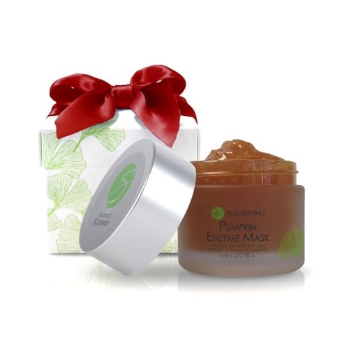 Pumpkin Enzyme Face Mask with Green Tea - Exfoliating Skin Treatment 1.65 fl oz