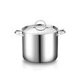 Cooks Standard 12 Quart Stainless Steel Stock Pot with Lid - Large Capacity