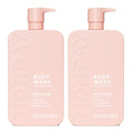 MONDAY HAIRCARE MOISTURE Body Wash with Hyaluronic Acid, Shea Butter, Coconut Oil & Grapefruit Extract for Normal to Dry Skin 900 mL (Dual Pack)