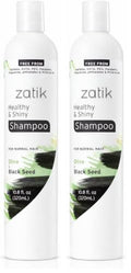 Olive & Black Seed Nourishing Shampoo - Vegan, Toxic Free, 10.8 Fl Oz Pack of 2