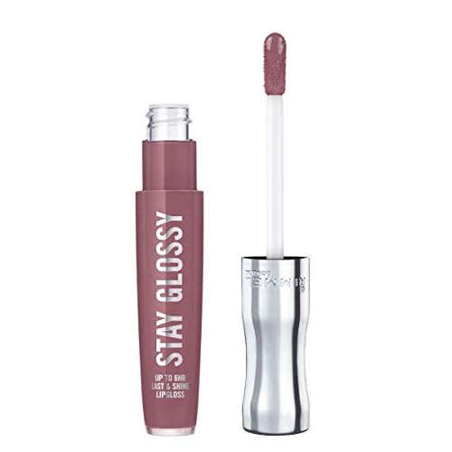Rimmel Stay Glossy Lip Gloss in 200 Tainted Love, Pack of 1 with Lip Gloss in 290 Date Night
