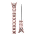 Waterproof Mascara - Small Brush for Short & Lower Lashes, Black Mascara with Butterfly-Design Case, Volumizing Black Formula with Long-Lasting Curling Effect | No Clumping (1 Pcs)