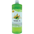 SPA REDI - Massage Oil, Cucumber Melon, 32 Oz - Professional Full Body Massage Therapy, Manicure, Pedicure - Relax Sore Muscles and Repair Dry Skin, Enhanced with High Absorption Oils and Vitamin E
