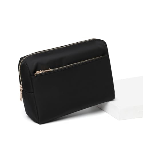 Cosmetic Bag with Multiple Compartments, Travel Toiletry Bag for Women, Portable Makeup Bag Organizer