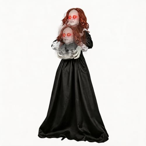 TW SHINE 5.3FT Halloween Witch Decorations Outdoor - Full-Body Spooky Specters