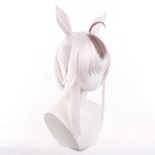 Apricot Cosplay Wig with Animal Ears & Hair Tie - One Piece Character Style