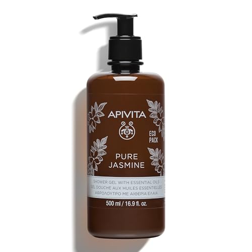 Pure Jasmine Shower Gel 16.9 Fl Oz - Hydrating & Gently Cleansing with Jasmine & Propolis