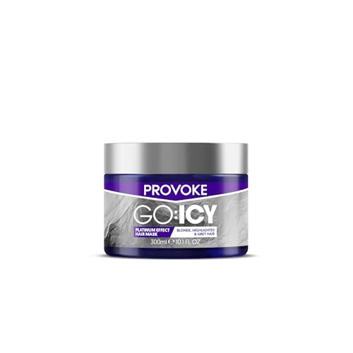 Pro:voke Go Icy Intensive Toning Hair Mask 300ml for Blonde & Grey Hair