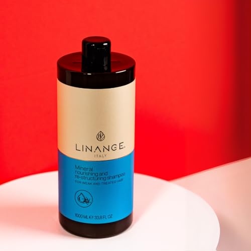 Mineral Nourishing & Restructuring Shampoo 1000ml - Damaged Hair Care - Almond Proteins