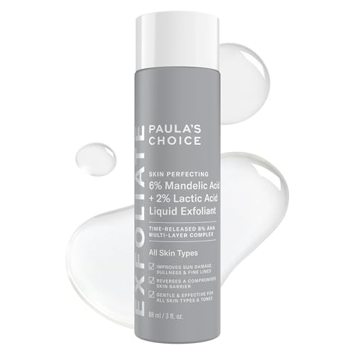 Liquid Exfoliant with Mandelic & Lactic Acid - 3 Fl Oz - Gently Brighten Skin