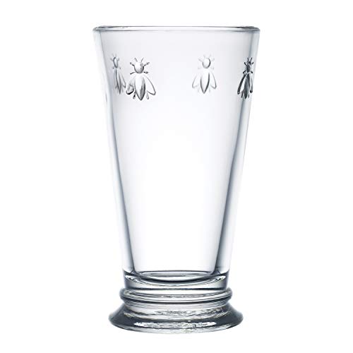 La Rochere Napoleon Bee Double Old Fashioned Glasses Set of 6 - 15 Oz French Design