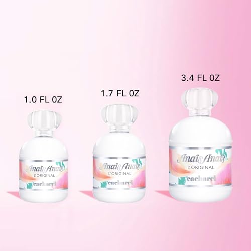 Cacharel Anais Anais, Eau de Toilette for Women, Floral, Green With Notes of White Lily & Musk