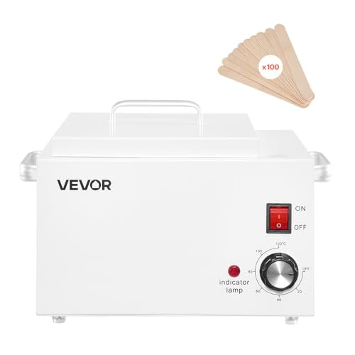 Large Capacity Wax Warmer 3000ML 300W Adjustable Temperature for Hair Removal