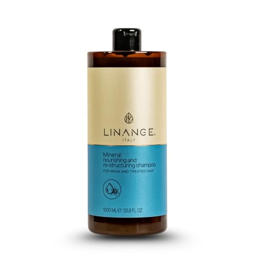Mineral Nourishing & Restructuring Shampoo 1000ml - Damaged Hair Care - Almond Proteins