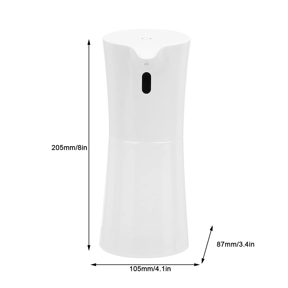 Tihebeyan Automatic Sensor Foam Efficient Intellisense Liquid Dispenser for Contactless Hand Washing Machine Bathroom Accessories (White)