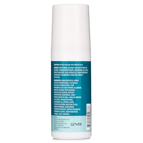 Miracle Plus Arnica Bruise Roll-On Gel 3oz - 2 Pack, Natural Skin Relief