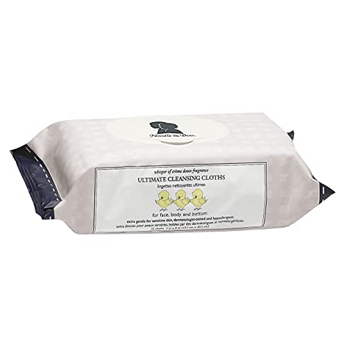 Baby Body and Face Cleansing Cloths - Crème Douce, 72 Count, Pack of 6