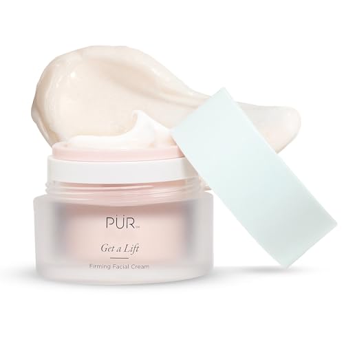 P?R MINERALS Firming Facial Cream, Get a Lift by Triple-Action Lightweight Moisturizer for Face & Neck Tightens Sagging Skin & Restores Firmness for Fine Lines & Wrinkles - Non-Greasy & Gluten Free