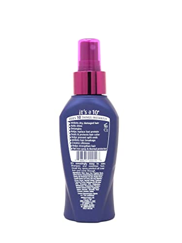 It's a 10 Haircare Miracle Leave-In Treatment 4 fl oz Pack of 3 - Easy to Use, Portable