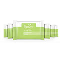 25 Count Face Cleansing Wipes Pack of 6 - Gentle Makeup Remover, Waterproof Mascara
