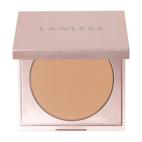 LAWLESS Women's Talc Free Skin Smoothing Powder, Light Medium, 0.34 Ounce (Pack of 1)