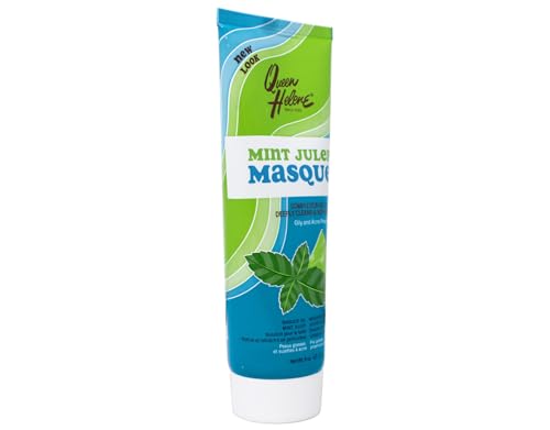 Mint Julep Facial Mask for Oily Skin 8 oz Pack of 3 - Deep Cleansing & Pore Refining