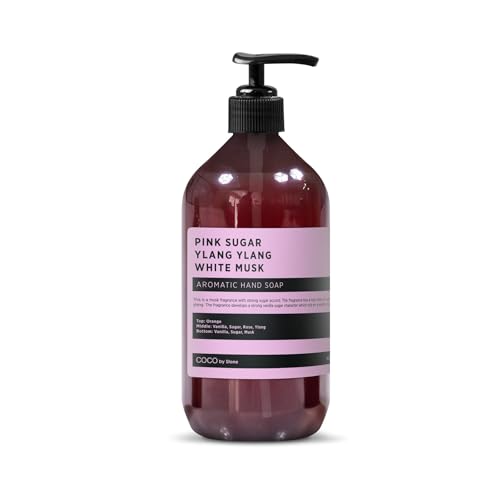 Luxury Scented Hand Soap with Ylang Ylang & White Musk - 16oz Plant-Based Formula