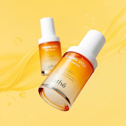 athé EGF Serum 1 Fl Oz - Peptide & Vitamin C Brightening Skincare