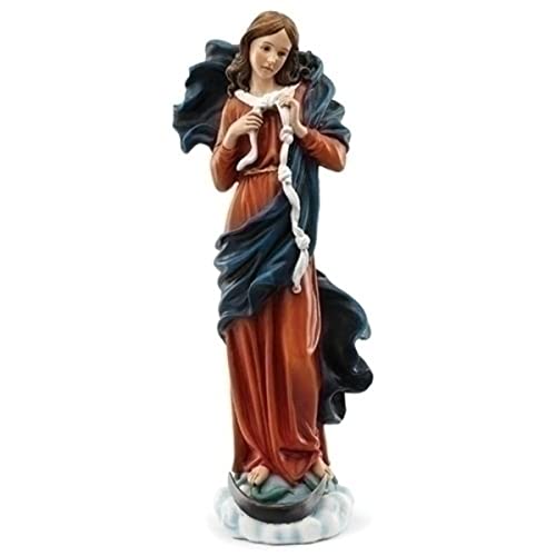Religious Mary Undoer of Knots Devotional Statue 18.5 Inch - Renaissance Collection