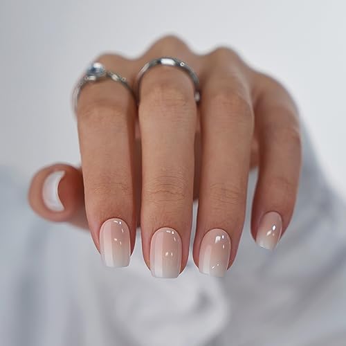 Nicedeco Builder Nail Gel 15ML 7 in 1 Clear Builder Base, 6 Pcs Rubber Base Gel Polish for Nails