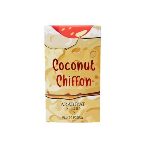 Arabiyat Sugar Coconut Chiffon Eau De Parfum 3.4 Fl Oz - Coconut & Vanilla Fragrance