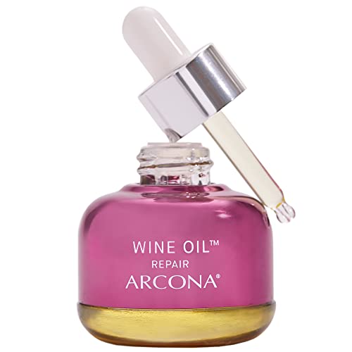 Resveratrol Facial Oil Serum with Grape Seed & Botanical Oils - Anti-Aging Moisturizer, 0.5 fl oz