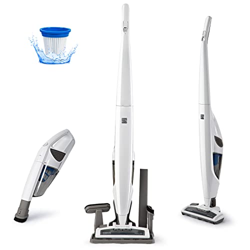 Kenmore Cordless Stick Vacuum Cleaner White 2-Speed Lightweight & Nozzle